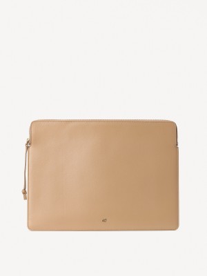 Sand By Malene Birger Aya Leather Laptop Case Other Accessories | AU_BB14601