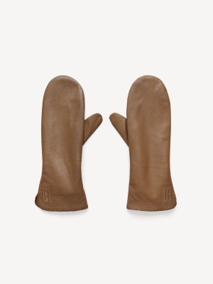 Shitake By Malene Birger Ginnyl Leather Mittens Other Accessories | AU_BB96665