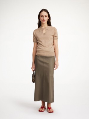 Shitake By Malene Birger Simoas Leather Skirts | AU_BB85687
