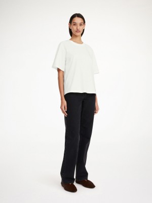 Soft White By Malene Birger Hedil T-shirt Tops | AU_BB66024
